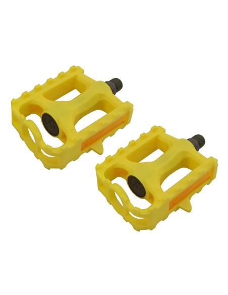 M.T.B Pedals 861 9/16 Yellow.